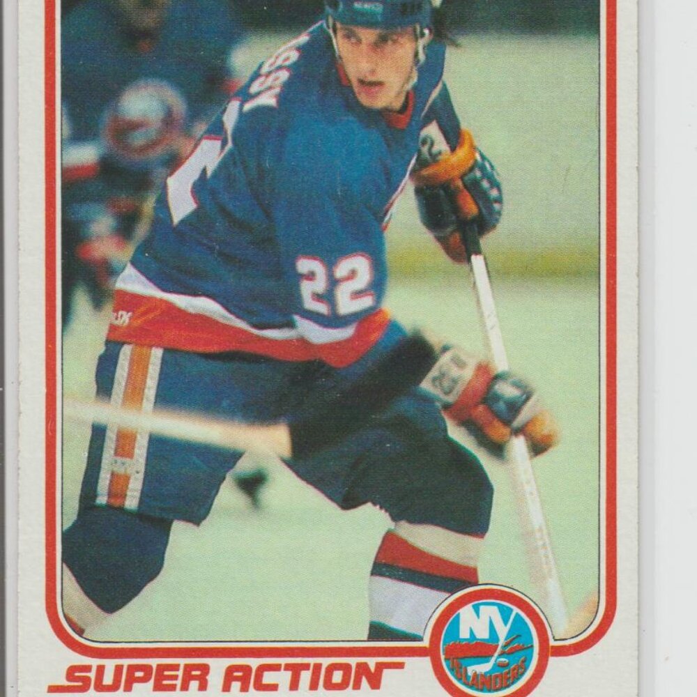 Mike Bossy 1981 Topps Super Action #125 New York Islanders
